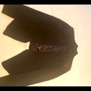 Black studded jacket